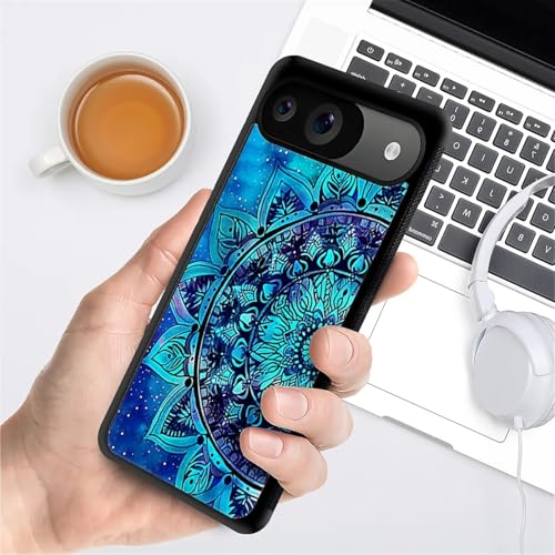 Coque Google Pixel 9 Mandala Bleu Bohème pour vos Sorties - 7