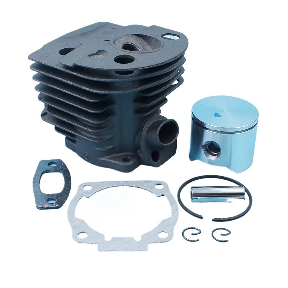 Pieza DE Recambio Kit de Junta de pistón de Cilindro Chapado de 45 mm Compatible con reemplazo de Motosierra F 500