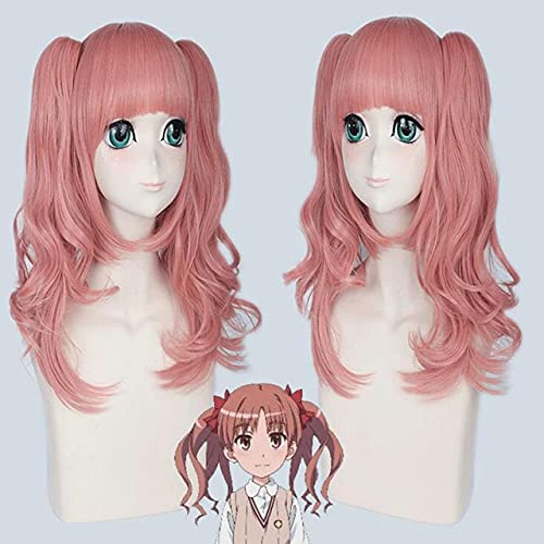 Anime Toaru Kagaku No Railgun Cosplay Wig For Halloween Party Misaka Mikoto Shirai Kuroko Synthetic Hair Wigs Wig Cap One Size Pl-592