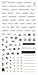 My Favorite Things Planner Basics Laina Lamb Designs Stamps Sheet, 4 by 8"
