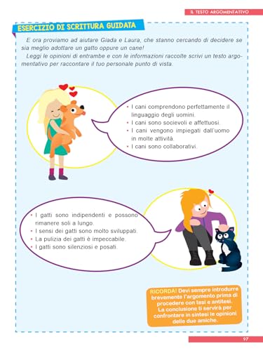 Imparo a scrivere testi. Per la scuola primaria 3-4-5. Dalla teoria alla pratica. Progetta e scrivi con il metodo «passo dopo passo» in 5 fasi - 6
