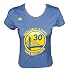 Golden State Warriors Stephen Curry Women's Blue Name and Number T-Shirt Medium
