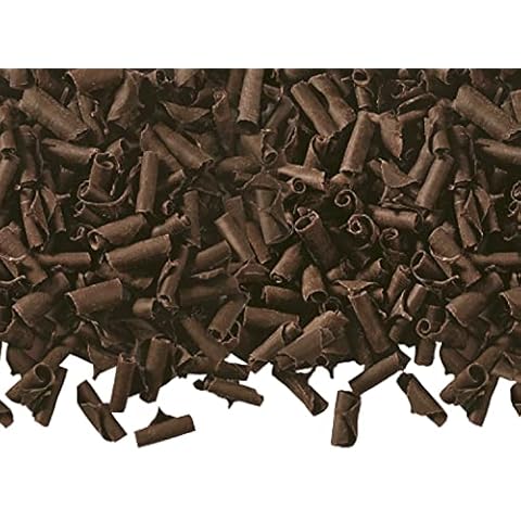 Edible Dark Chocolate Curls 50g Cover