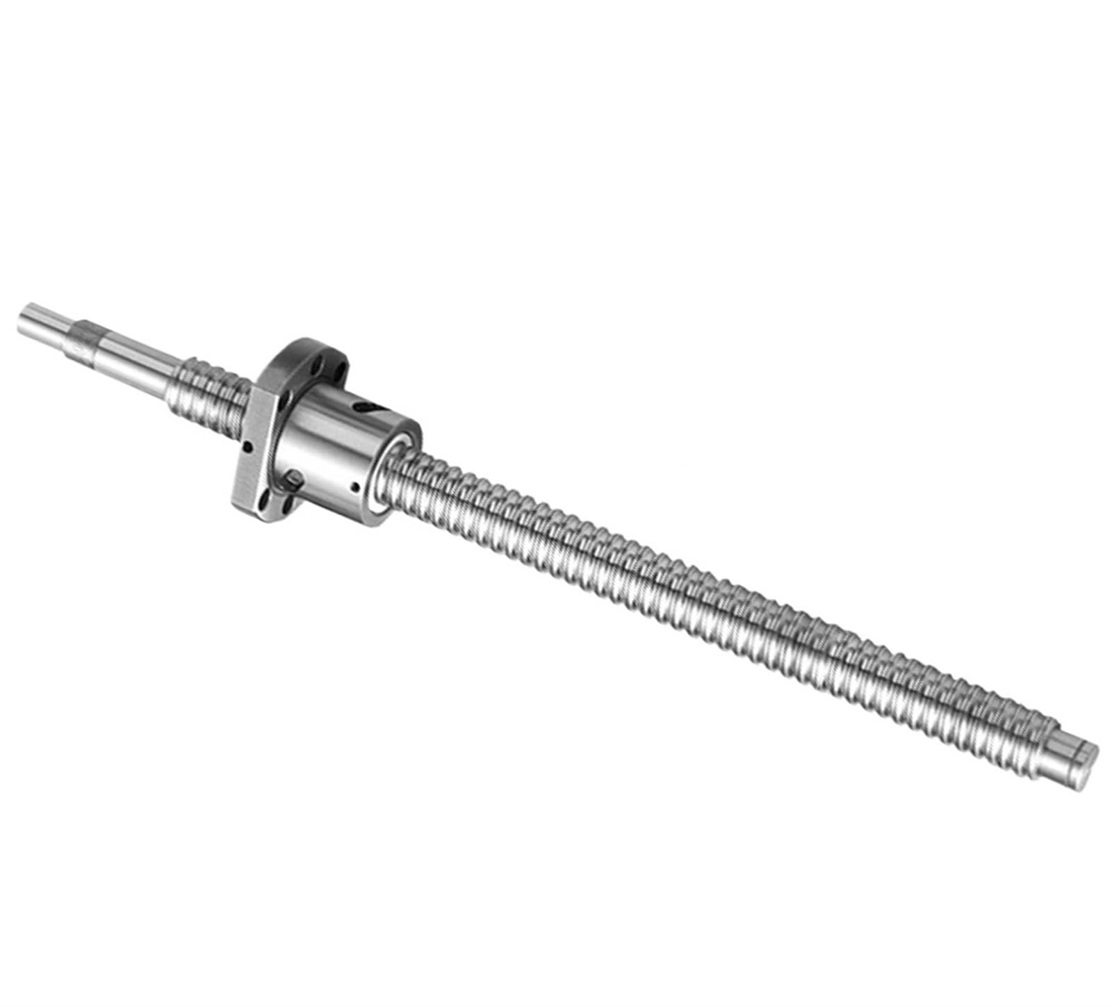 Husillo de bolas con tuerca Husillo de bolas RM1605 SFU1605 250, 300, 350, 400, 450, 500, 550, 600, 650, 700mm, mecanizado de extremos de tornillo de rodillo con husillo de bolas único for CNC ( Size