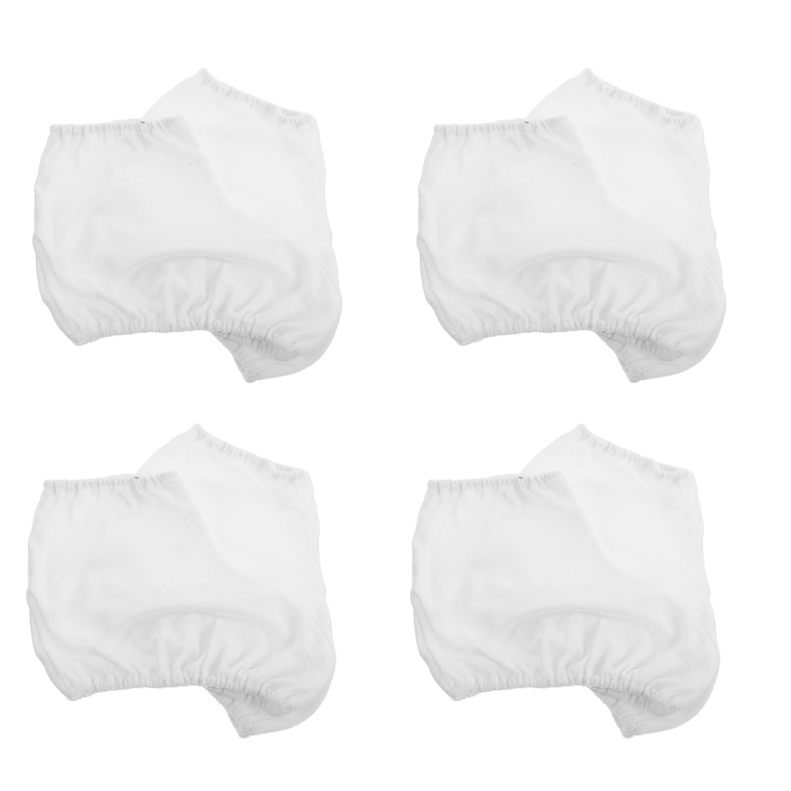 4 Stück-Pack Schlittschuhüberzüge Eiskunstlauf Schuhschutz Weiß Größe (gr 37-43) Elastisch Strapazierfähig Überschuhe für Erwachsene Eisläufer Training und Reisen