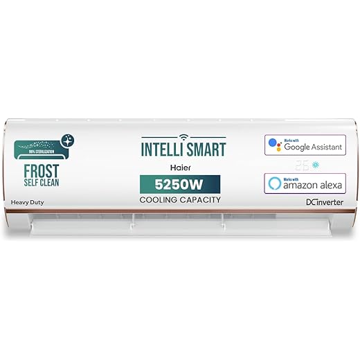 Haier 15 Ton 4 Star Triple Inverter Smart Split AC 5250 Wa