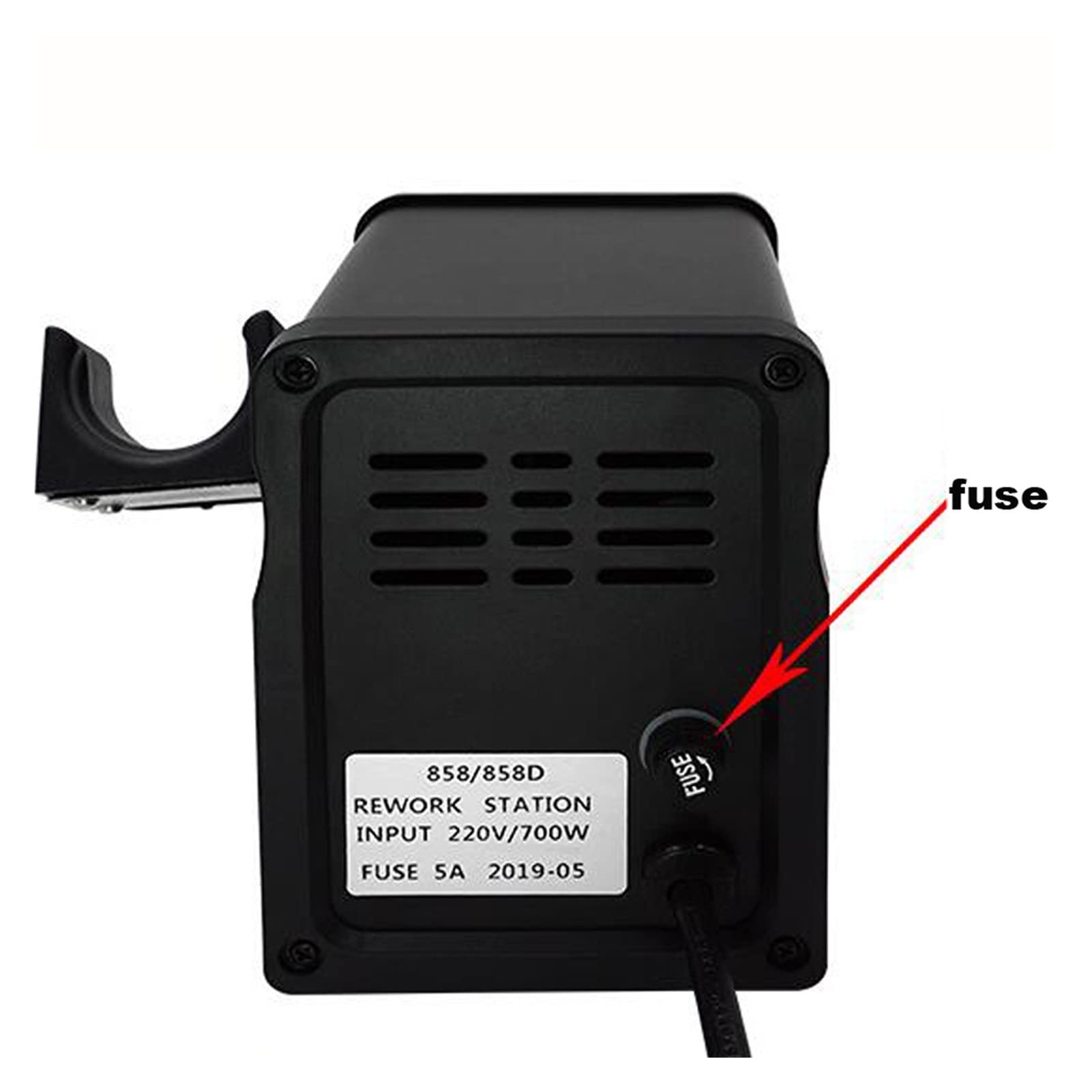 AmAzwi Stazioni di Saldatura 70 0W 858D ESD Stazione di Saldatura GUIDATO Digitale SMD Pistola ad Aria Calda del Bond di Saldatura con Display Digitale della Temperatura