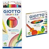 rotuladores giotto bebe amazon producto 1: Cuerpo lacado en el color de la mina con espacio para personalizarlo con el nombre