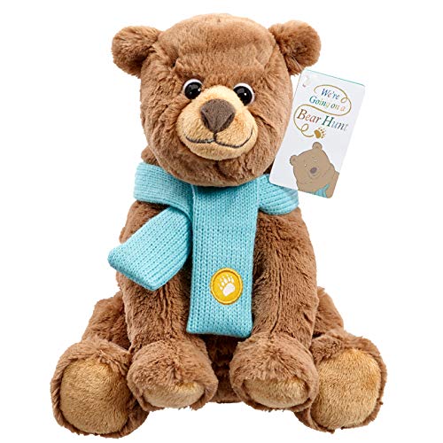 Rainbow Designs Official We're Going On a Bear Hunt Soft Toy - Super Soft Brown Bear for Toddlers and Babies - Soft Teddybear