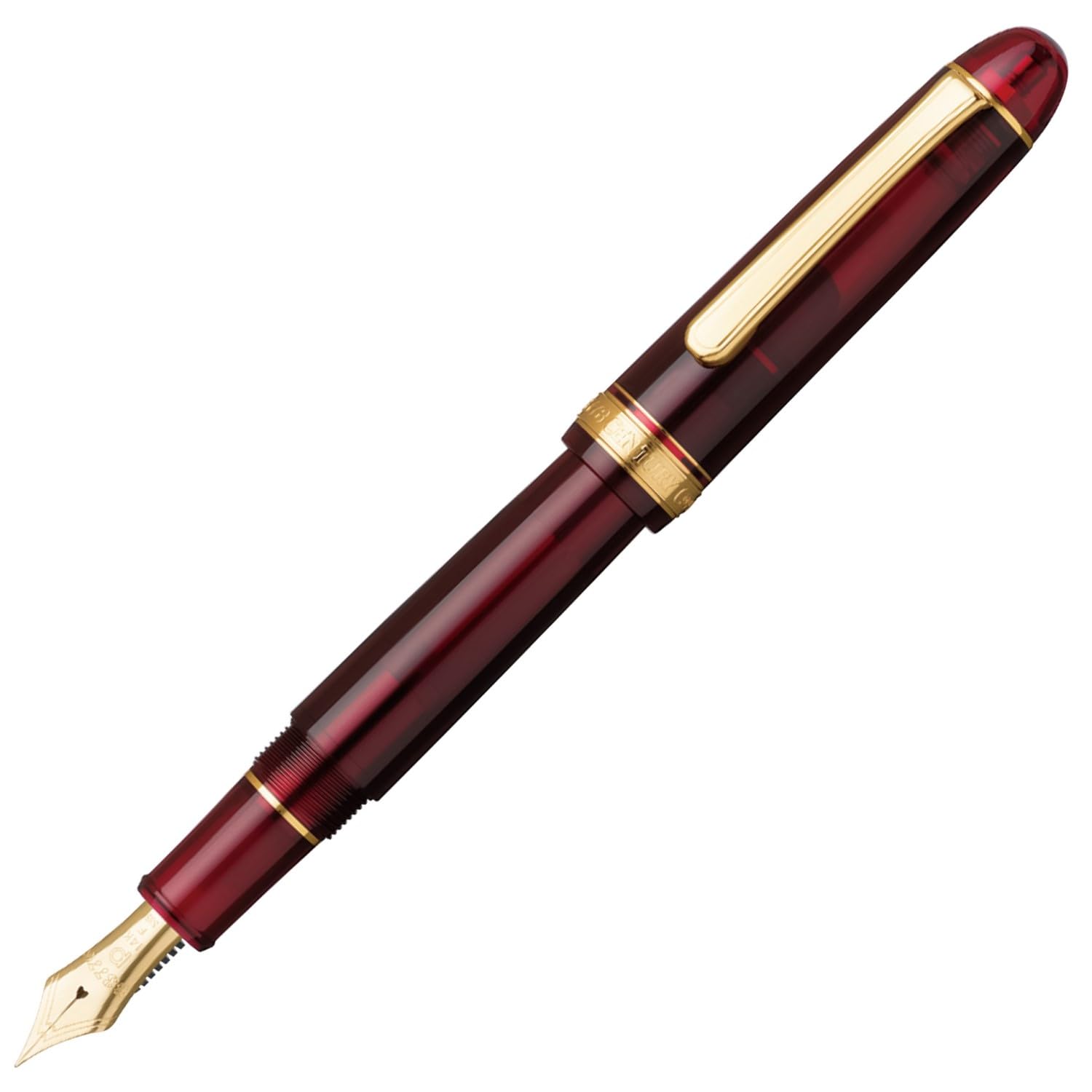 プラチナ万年筆 3776 センチュリー PNB-10000 71-3 823⑥ Amazon | プラチナ万年筆 万年筆 #3776センチュリー ブルゴーニュ 太字