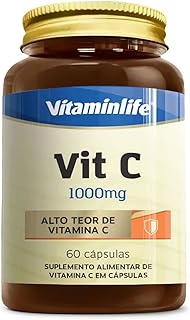 Vit C 1000mg - 60 Cápsulas - VitaminLife