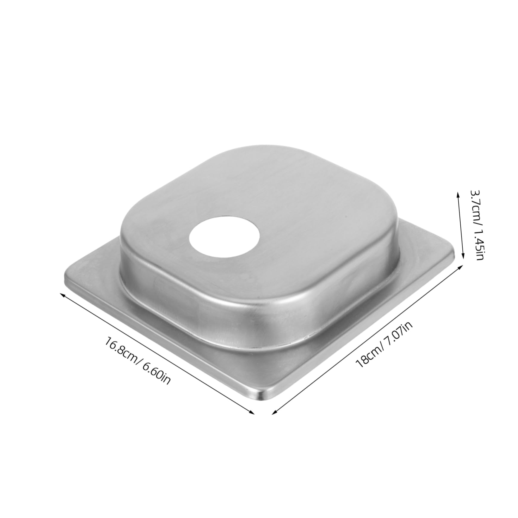 FUNOMOCYA Condiment Dispenser Lid Heavy Duty Stainless Steel Syrup Pump Cover for Efficient Juice and Jam Dispensing in Cafes and Restaurants Easy to Clean Design
