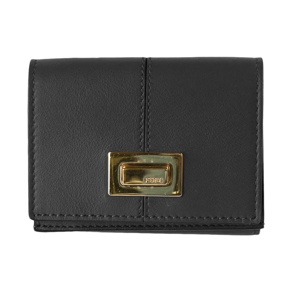 FENDI 三つ折り財布　ピーカブー　ホワイト×ブラック 512FlOGOTmL.jpg