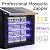 ZETAWALE Solar Powered Bug Zapper Outdoor, 4500V Mosquito Trap with 10W Solar Panel, Fly Trap & Mosquito Killer, Dusk-to-Dawn Auto, IPX5 Waterproof, 2100 Sq.Ft Coverage for Patio, Backyard, Garden