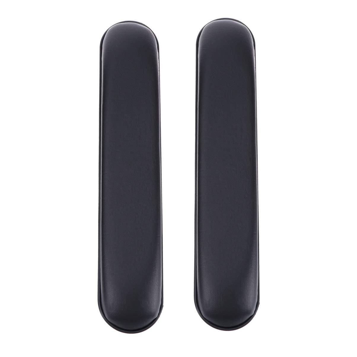 Artibetter 2 Piezas Almohadillas para Brazos de Silla de Ruedas Almohadillas para Reposabrazos de Silla de Cuero Almohadillas para Reposabrazos de Silla Cojín para Codo Almohadillas para El