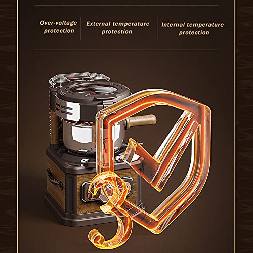 Máquina Tostadora De Café Pequeña Máquina Tostadora Secadora De Granos De Café Jaula De Tostado Eléctrica Automática… - Imagen 6