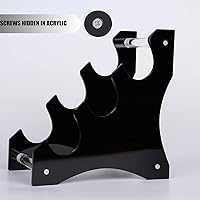 Vista 4 de Soporte de sable de luz de escritorio acrílico, soporte de sable de luz de 3 niveles, pantalla de sable de luz Adecuado para mostrar sables de luz