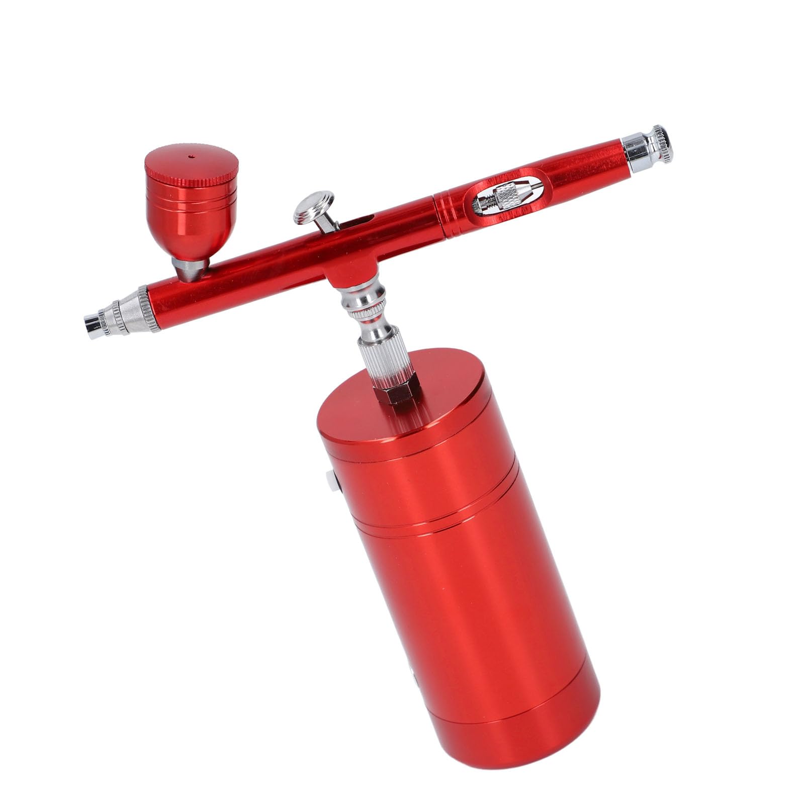 Naroote Kit de Aerógrafo Inalámbrico Recargable, Juego de Aerógrafo Inalámbrico Portátil con Compresor para Arte de Uñas, Maquillaje, Modelo, Pintura, Decoración de Pasteles