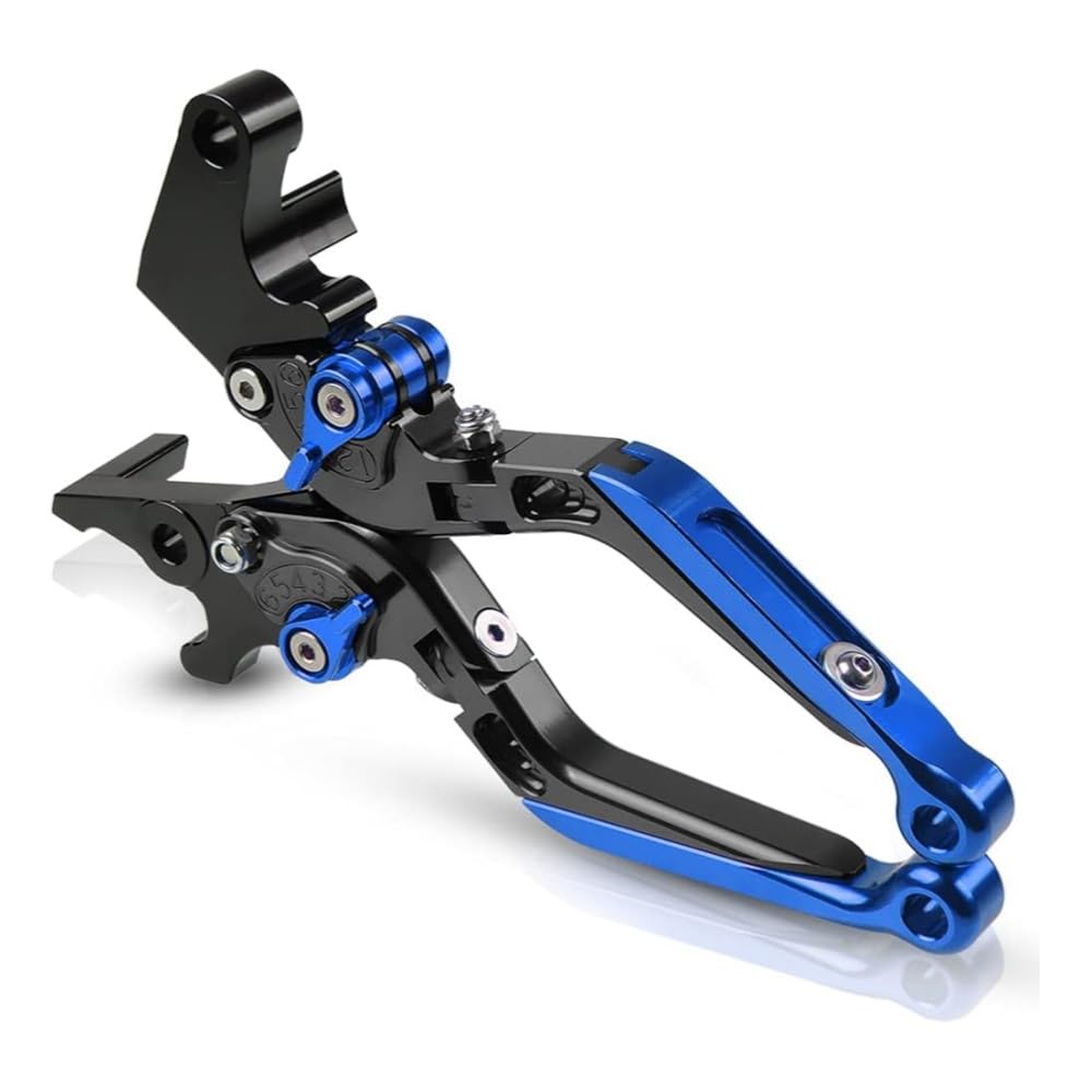 Per X-MAX XMAX125 XMAX250 XMAX 300 XMAX400 2015-2022 Moto pieghevole freno leve di frizione, di alluminio di CNC Accessori moto pieghevole regolabile Leve freno Nero+blu