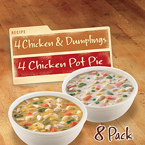 Marie Callender's Meal Replacement Chicken Dumpling and Pot Pie Variety Soup - 3 Pack (8 ct. each) - Thumbnail 3