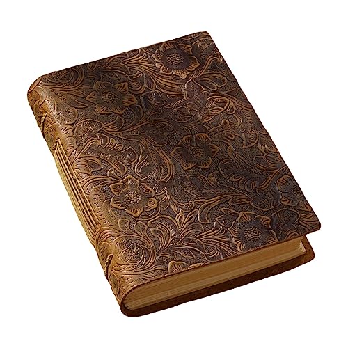 Carnet de notes de voyage fleur verticale pour journal intime quotidien