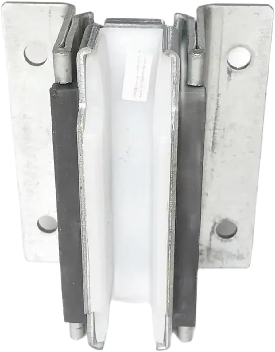 KM51000110V001 120 * 16 Elevator Sliding Guide Shoe T89 L=122mm Lift Spare Parts White Insert for 16mm Rail
