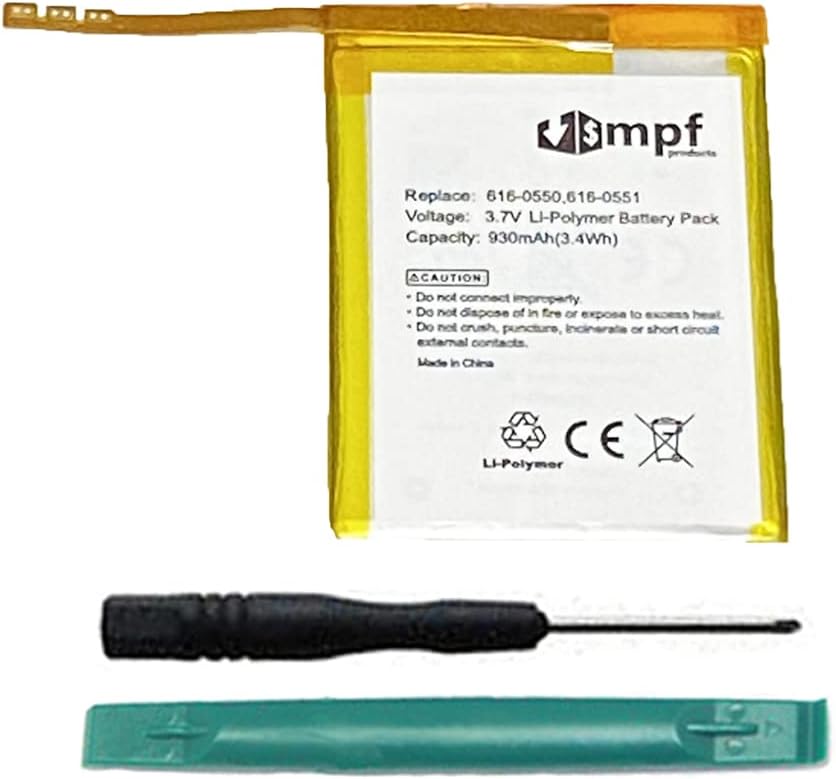 Batteria Per IPod Classic 6th/7th Gen E IPod G5 30GB - 650mAh, Con Strumenti - Foto 10