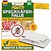 Produktbild GREEN GUARDIA Speckkäfer Falle mit Spezial-Lockstoff - 9X Speckkäfer Fallen - umweltfreundlich Speckkäfer bekämpfen, Chemiefreie Falle mit starker Klebefläche, giftfrei & geruchsneutral