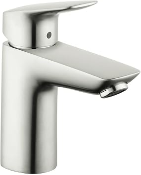 Hansgrohe 71100821 Logis Bathroom Faucet, Brushed Nickel, 100mm/7 Inch