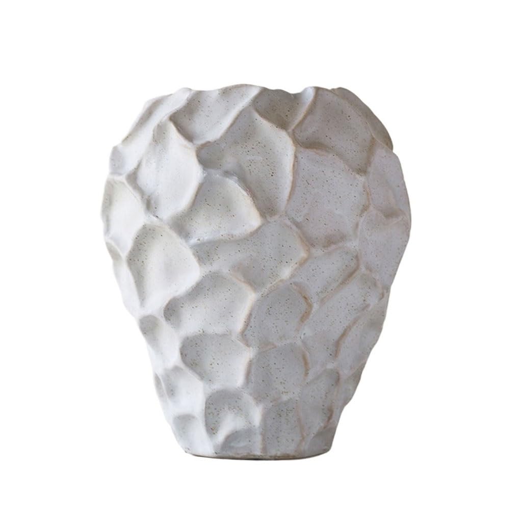 Gfhtrely A Vase Simple Ceramic Vase Hotel Ornaments Creative Home Living Room Porch Hydroponic Flower Vase Flower Flower Vases