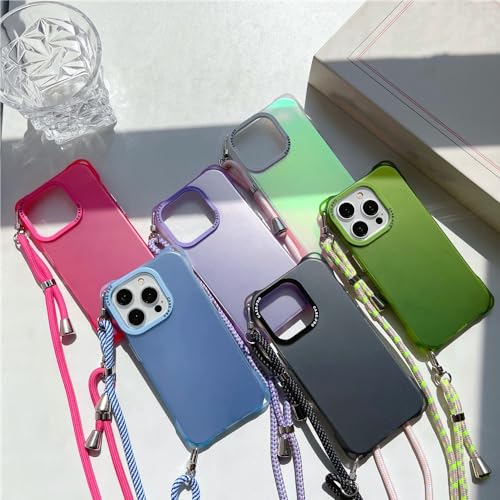 Collier de bandoulière antichoc pour iPhone 11 Pro avec cordon robuste - 2