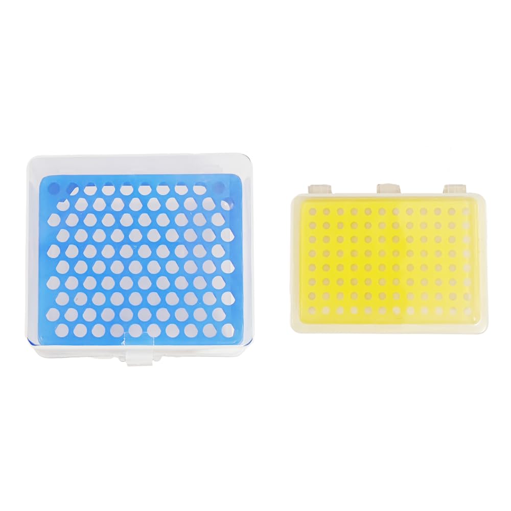 Lisamed Micropipette tips Box | Micro Pipette Tips Stand Small (2-200 µl - 96 holes) and Large (200-1000 µl - 100 holes) - Image 3 thumbnail