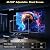 1500 ANSI 4K Decoding Projector with WiFi and Bluetooth, DESS Movie Home Theater Projector With Auto Focus & Keystone, Hidden Adjustable E-Bracket,Outdoor Proyector With Official Built-in Apps,C5 Pro
