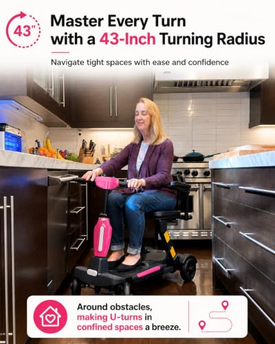 Image of Lightweight Folding Mobility Scooter for Adults & Seniors