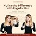 Vadik Herbs Brahmi Hair Oil (8 oz) All natural herbal hair oil for hair growth, hair conditioning, dandruff and dry scalp with Rosemary Oil | Herbal scalp treatment