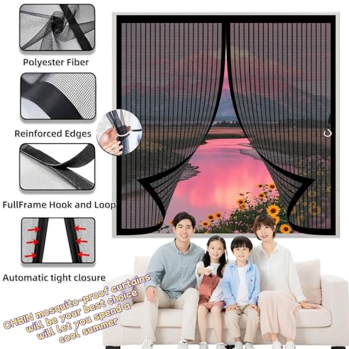 Moustiquaire fenêtre maille ultra fine haut de gamme