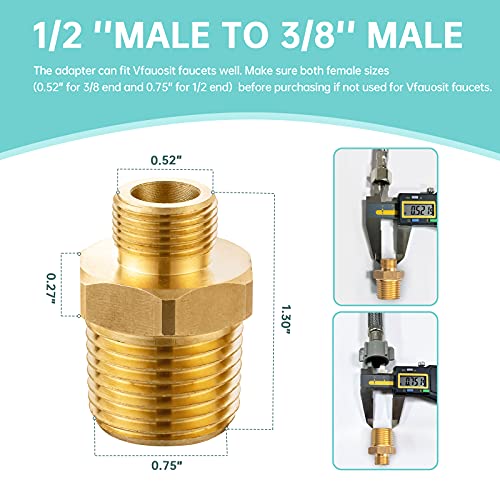 Commercial Kitchen Faucet, Vfauosit Kitchen Faucet With Pull Down Sprayer, Single Handle Kitchen Sink Faucet With Pot Filler, Brushed Nickel Stainless Steel Spring Sink Faucet With Male 1/2 Adapters #TOP4