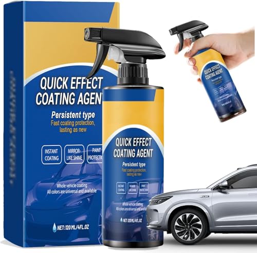 2025 Advanced Car Quick-acting Coating Agent Spray, Quick Effect Coating Agent, High Protection Quickly Cars Coatings Spray, Car Scratch Wax Polish Sprays Waterless Wash