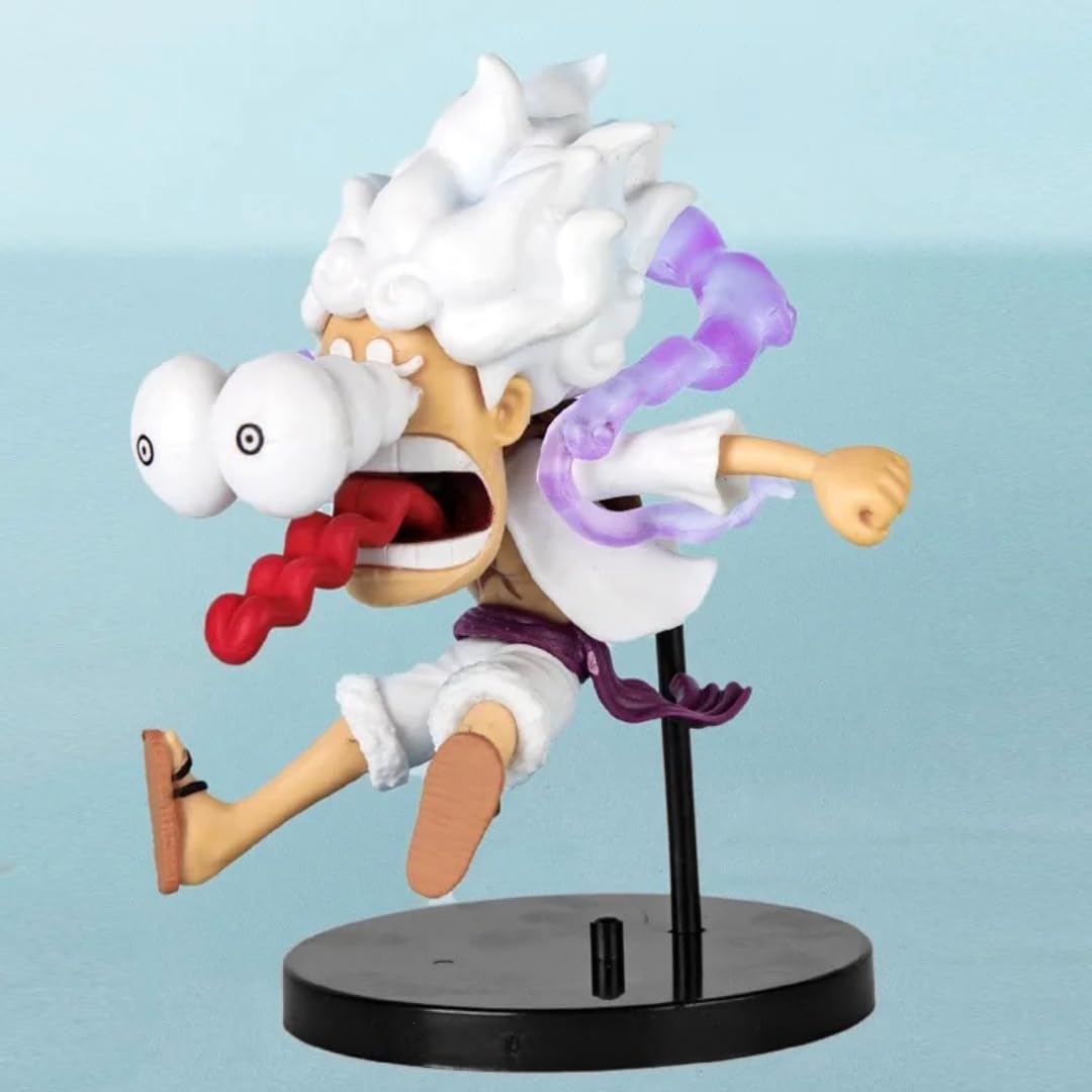 Blue Aura Monkey D Luffy Gear 5 Action Figure Height-11cm Mini Version Figurine for Fans PVC Multicolour Collectible| Luffy Mini Big Eye (B0CRDJNNH8) Amazon Price History, Amazon Price Tracker