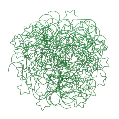 PRETYZOOM 5Bags Star Shaped Ornament Hooks Hanging Tree Hooks for Christmas Decorations Versatile for Baubles Lanterns Ornaments Ample Supply for Holiday Decor