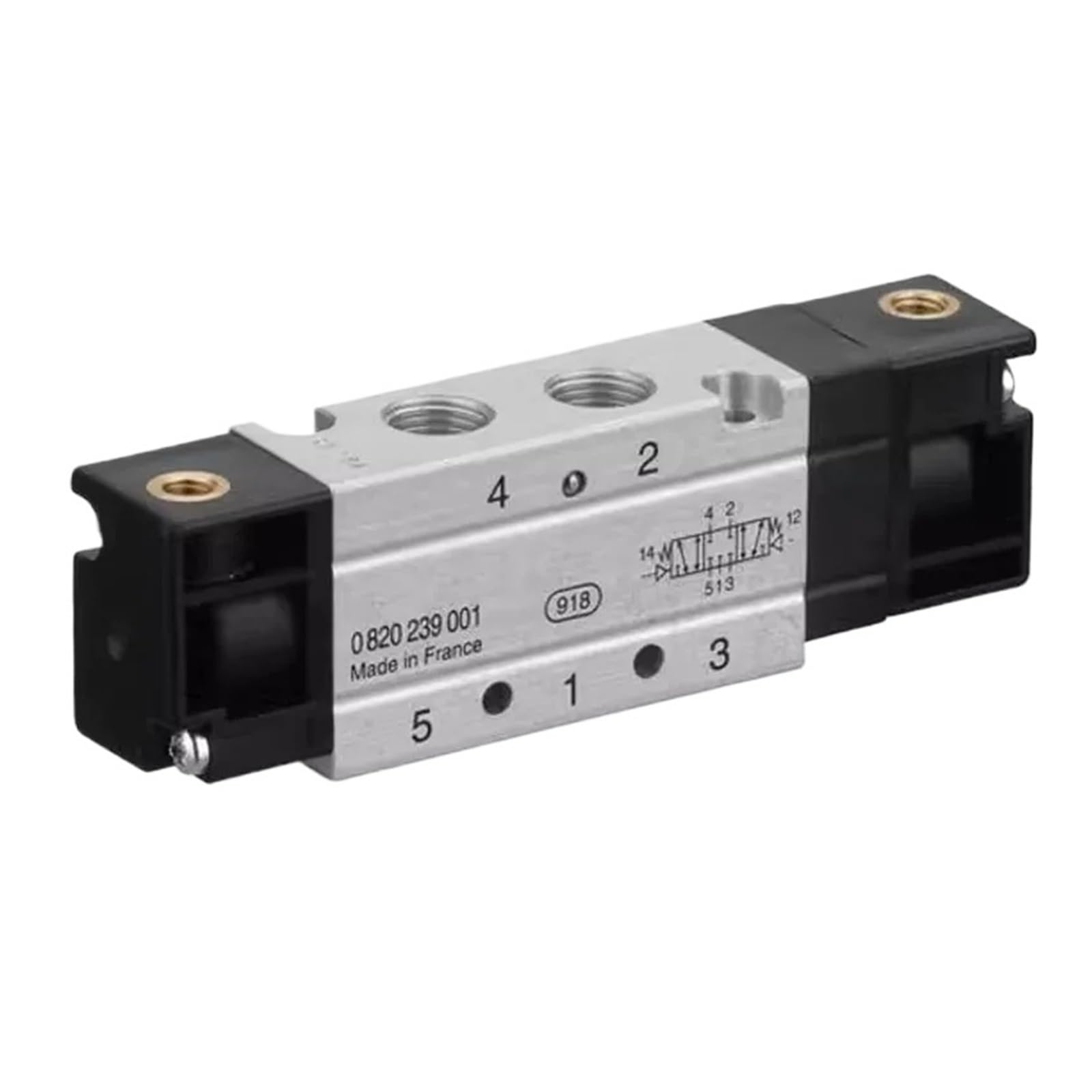 CXDFRSER 1pcs 0820039030 reversing solenoid valve, 3-position 5-way