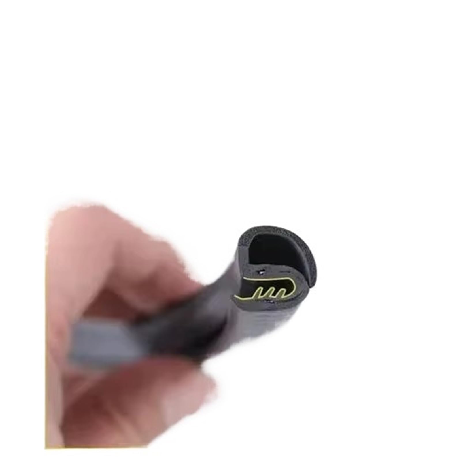 Vamhhx One Color Car Rubber Sealing Strips Auto Sealant Accessories Decoration Strip Car Door Edge Weatherstrip Rubber Sealing B Pillar Noise Windproof Protection Front Car Door Rubber Seal