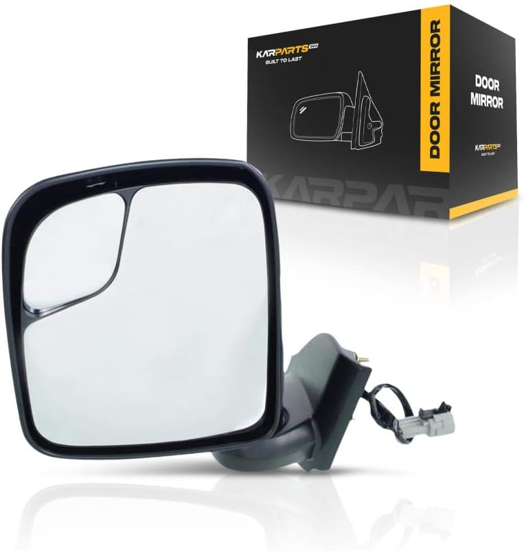 For Nissan NV200 Door Mirror 2013 14 15 16 17 2018 Driver Side | Power | Heated | Textured | SV Model | Replacement For NI1320246 | 96302-3LM0D