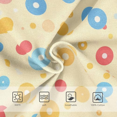 KLL Colorful Polka Dots Toddler Boys Comfort Underwear Breathable Children Panties3