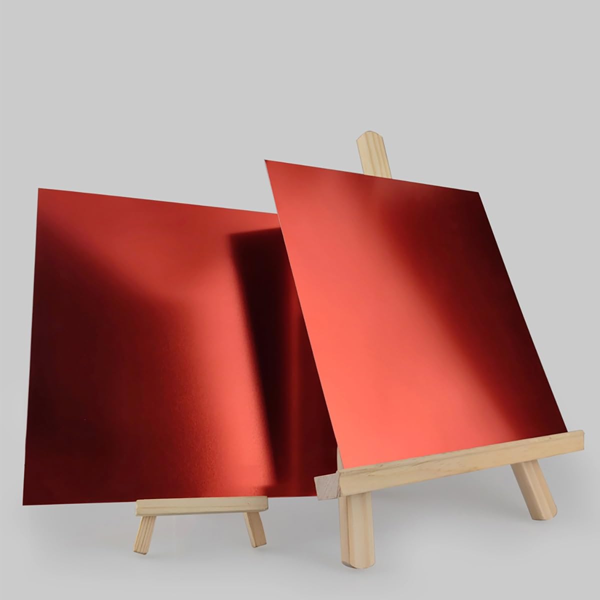 5052 Alloy Aluminum Plate Red Anodized Al Aluminum Sheets Thickness 0.5/0.8/1/1.5/2mm 100x100 200x200 200x300 300x300mm(300x300x1mm 2Pcs)