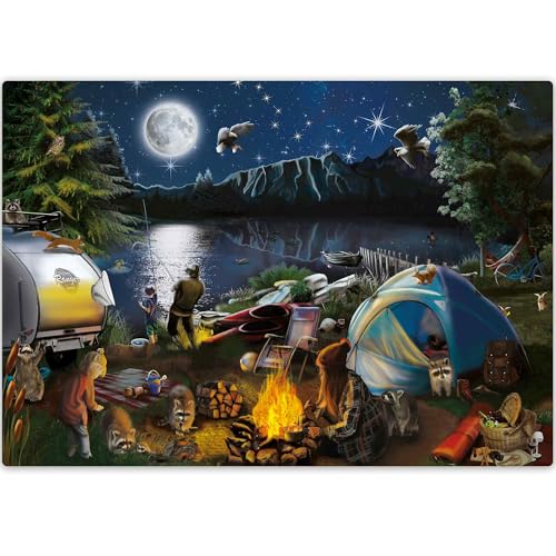 Puzzle for Adults - 500 Piece Campfire Jigsaw Puzzle
