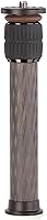 Vista 3 de Leofoto Columna central, extensión de trípode adicional, fibra de carbono, 2 secciones ajustables, perno de tornillo convertible, rosca de montaje