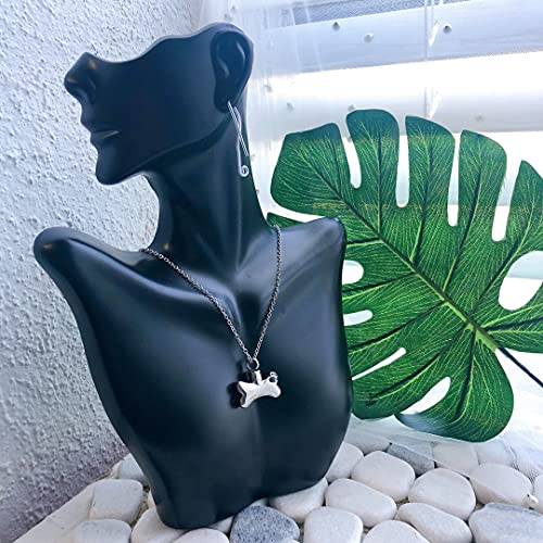 In Select Personalized Dog Bone Memorial Cremation Urn Necklace For Ashes Christian Urn Jewelry Custom Memorial Ash Jewelry Pendant Keepsake Pet Dog Lost Jewelry Stainless Steel One Piece In Silver #TOP1