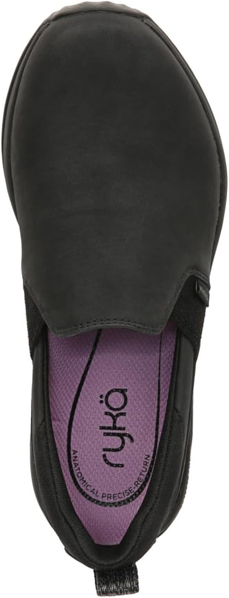 Ryka Womens Echo Slip On Sneakers Black 6.5 M