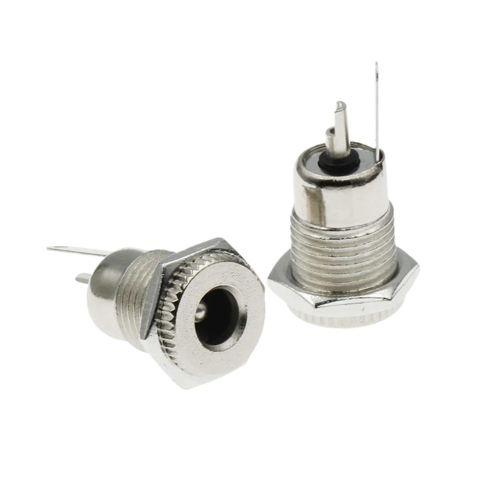 Conector hembra DC para empotrar en chasis de equipos electrónicos y proyectos DIY 7